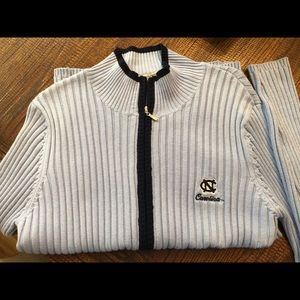 UNC Tar Heels, zip up sweater, excellent condition